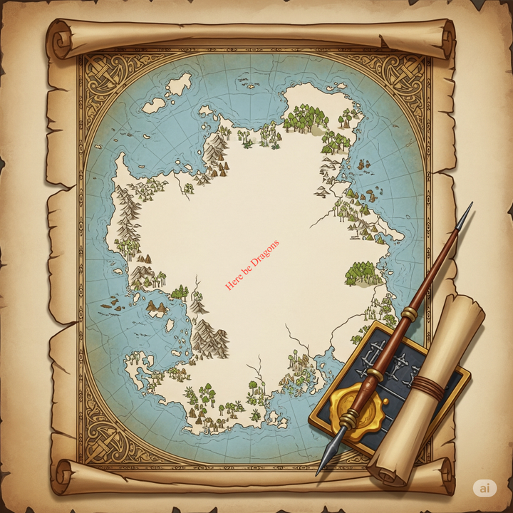 Hic sunt dracones- Software Estimation: A Cartography Analogy